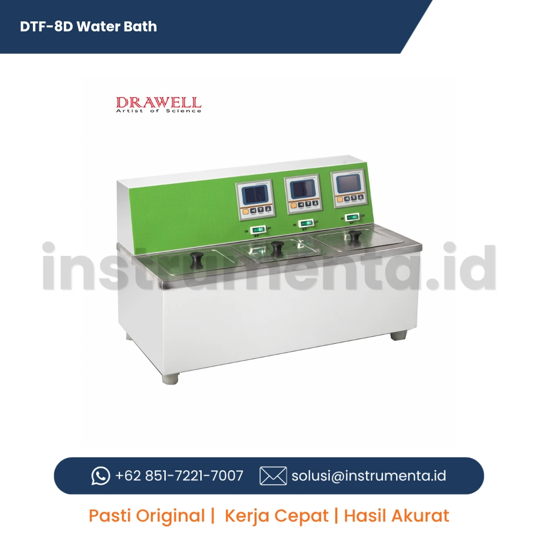 Distributor Resmi DTF-8D Water Bath Thermostatic Digital Presisi Tinggi Ready Stock